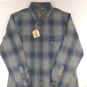 OUTDOOR LIFE MENS M LONG SLEEVE BUTTON DOWN SHIRT